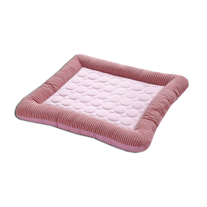 Pet Cooling Pad Bed For Dogs Cats Puppy Kitten Cool Mat Pet Blanket Ice Silk Material Soft For Summer Sleeping Blue Breathable - Image 10