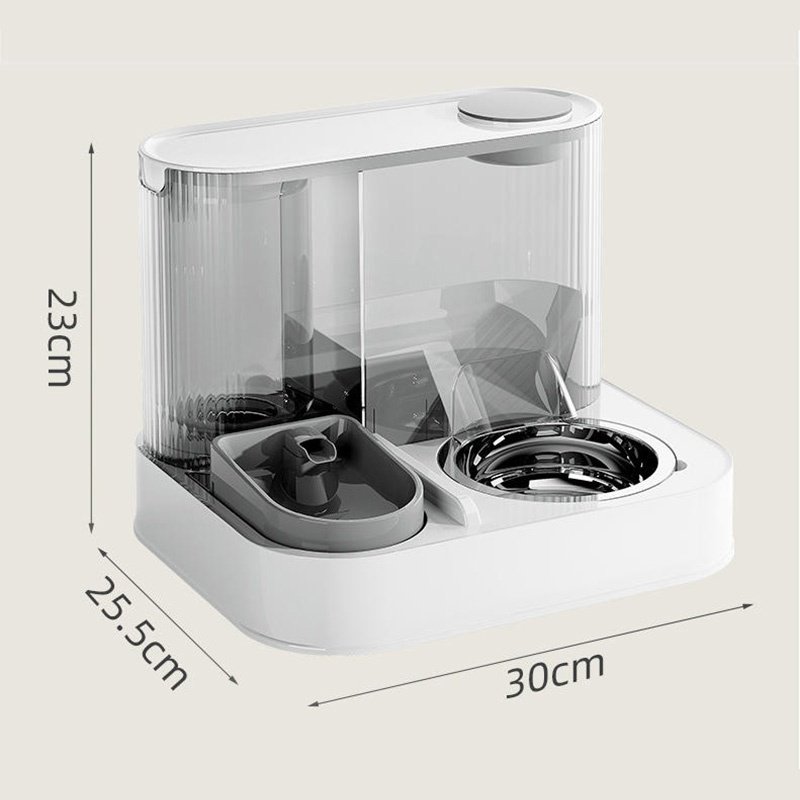 2 In 1 Automatic Cat Feeder Water Dispenser Dry Wet Pet Dog Puppy Food Dispenser - Image 5
